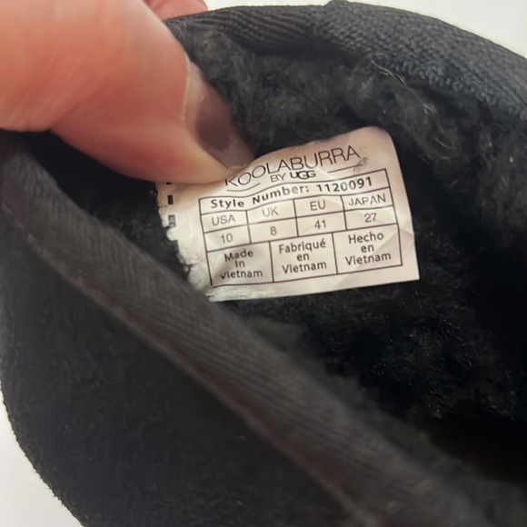 Koolaburra by UGG Mini II Black and Leopard Boots - Picture 8 of 11